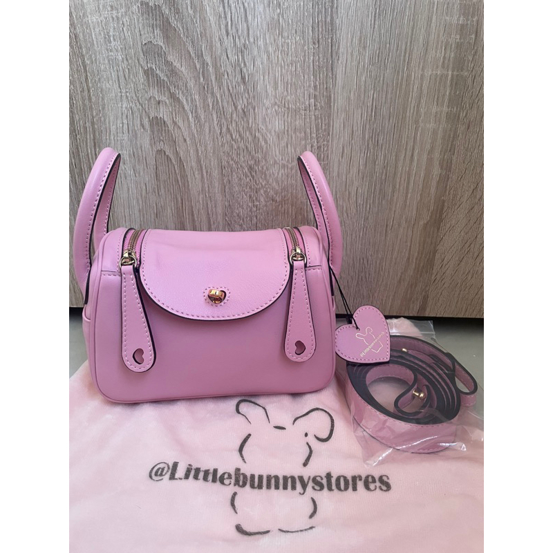 READY New Tas wanita Littlebunny model mini Lindy look a like sz 19cm swift leather kulit asli origi