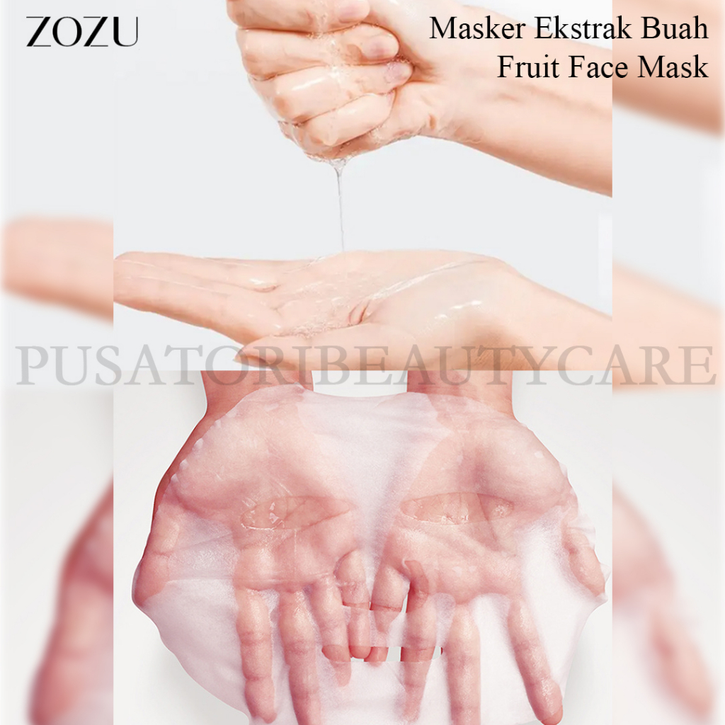 ZOZU Masker Ekstrak Buah Fruit Face Mask