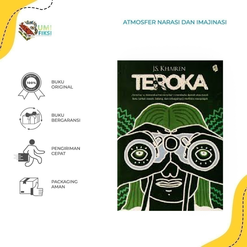 [ Promo ] Buku Novel -  Teroka By J.S. Khairen - Bumi Fiksi