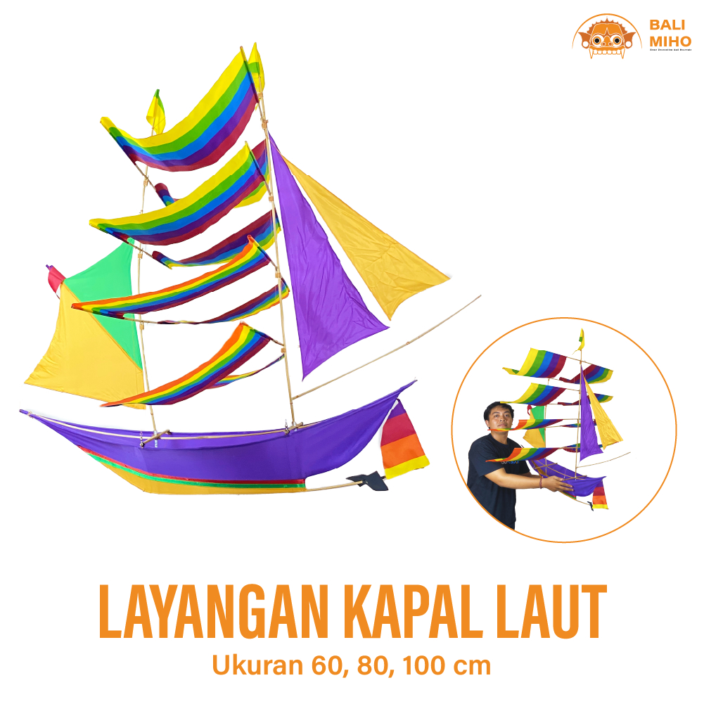 LAYANGAN KAPAL LAUT - LAYANGAN PERAHU - LAYANGAN KAPAL - LAYANG LAYANG KAPAL - LAYANGAN LIPAT - 3 DI