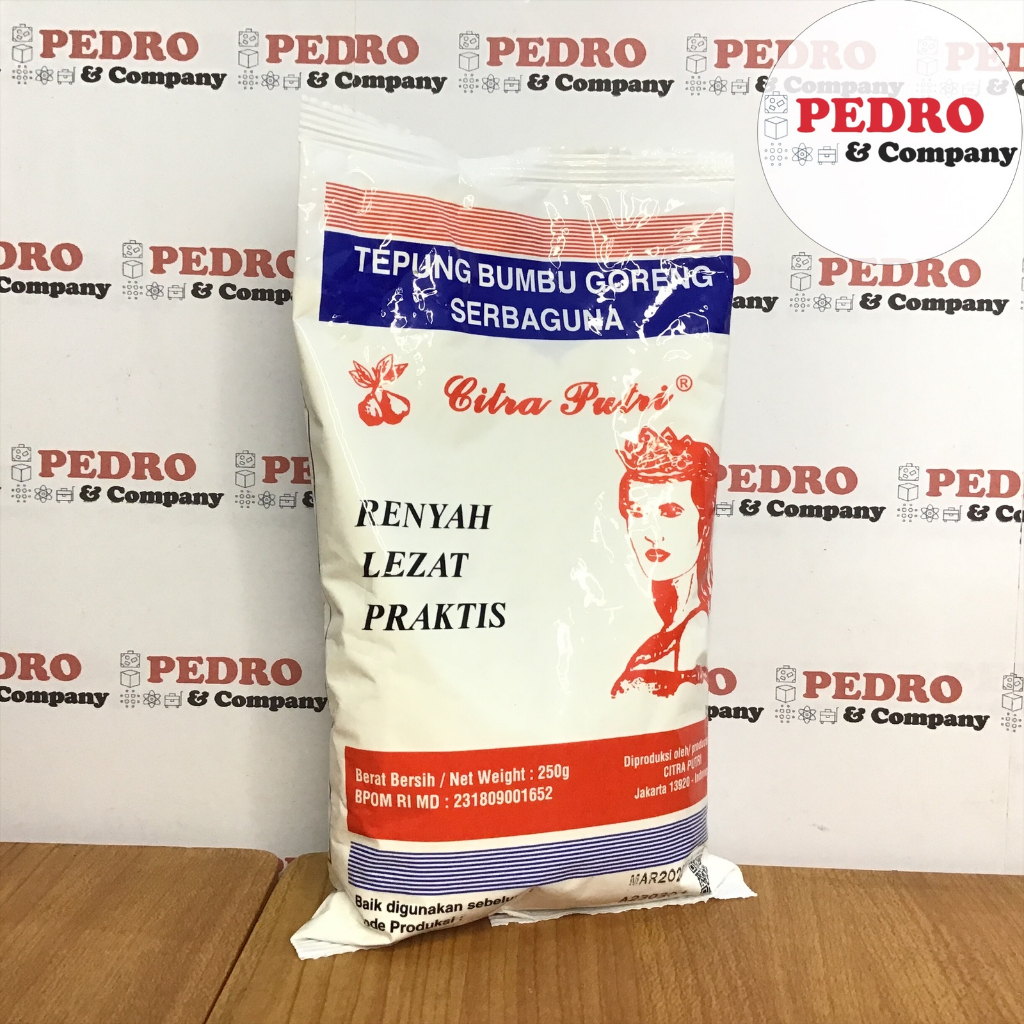 

Citra putri tepung bumbu goreng serbaguna 250 gram - flour
