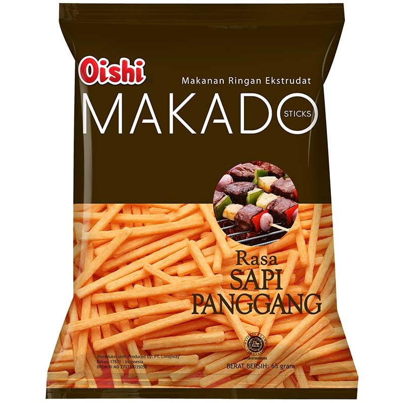 

Oishi Makado Sapi Panggang 60 g