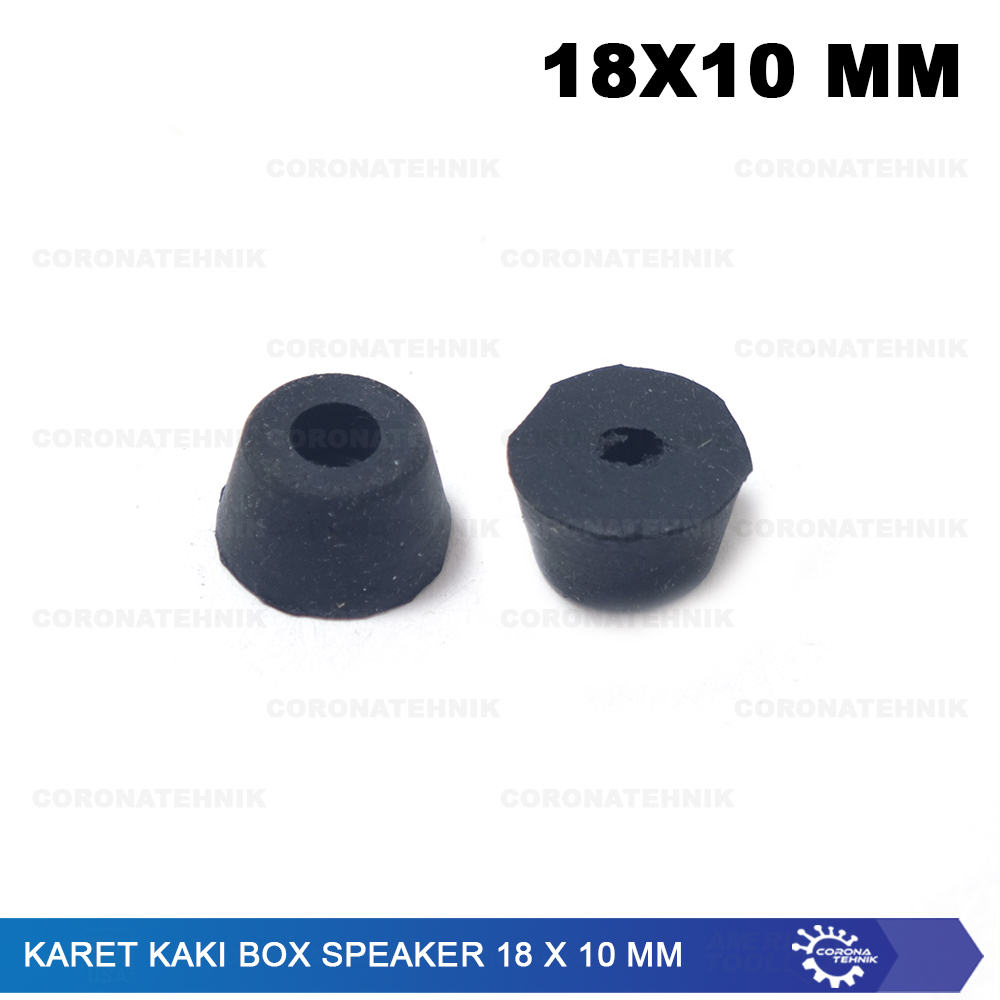 Box Speaker 18 x 10 mm Karet Kaki