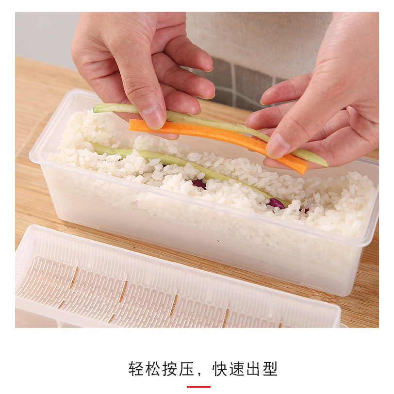 (SNAPCORNER)Cetakan Sushi Diy Untuk Dapur Ukuran Kecil/Besar / Cetakan Sushi Onigiri / Nasi