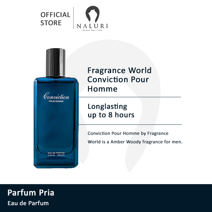 Parfum Original Fragrance World Conviction Pour Homme EDP 100ml
