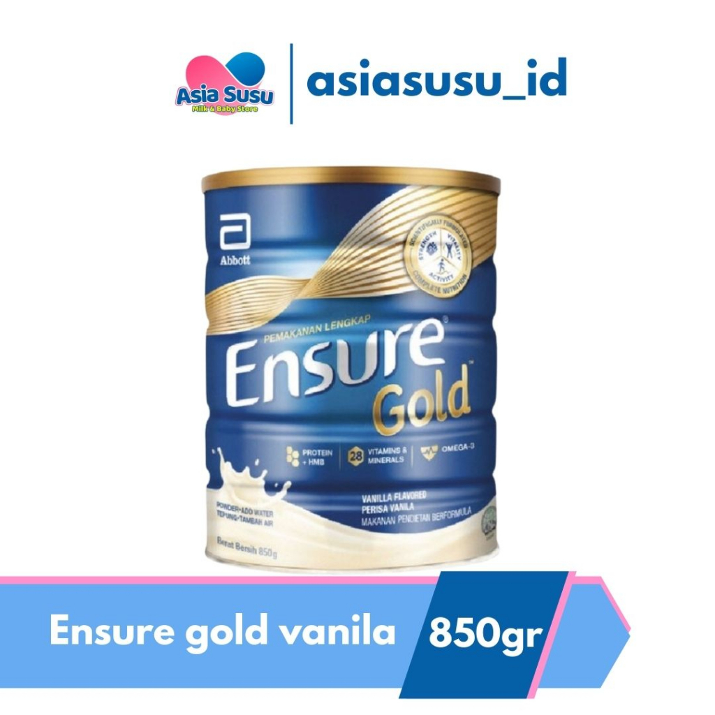 

ENSURE GOLD VANILA COKLAT 850GR [800GR] / 380GR