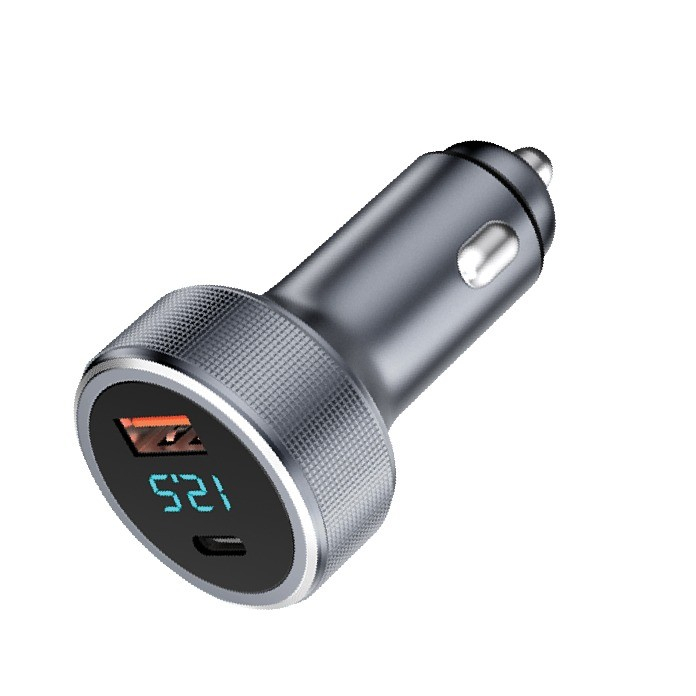 Car Charger V-GeN VCC2-34 Dual Fast Charging QC 3.0 PD 36W USB Type C