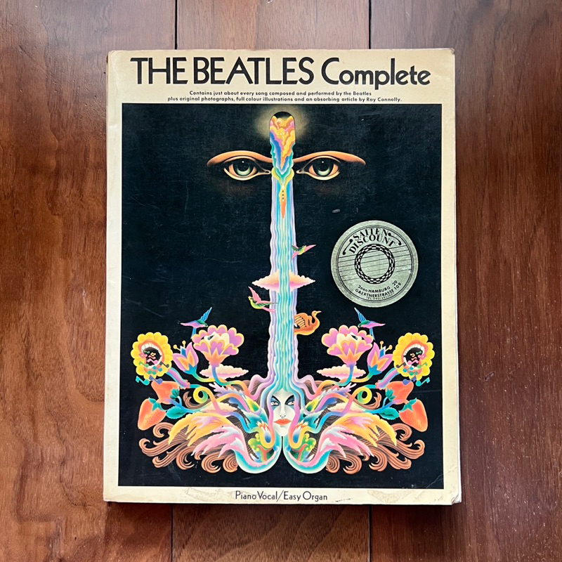 The Beatles Complete Piano Vocal Organ Book Beatlemania