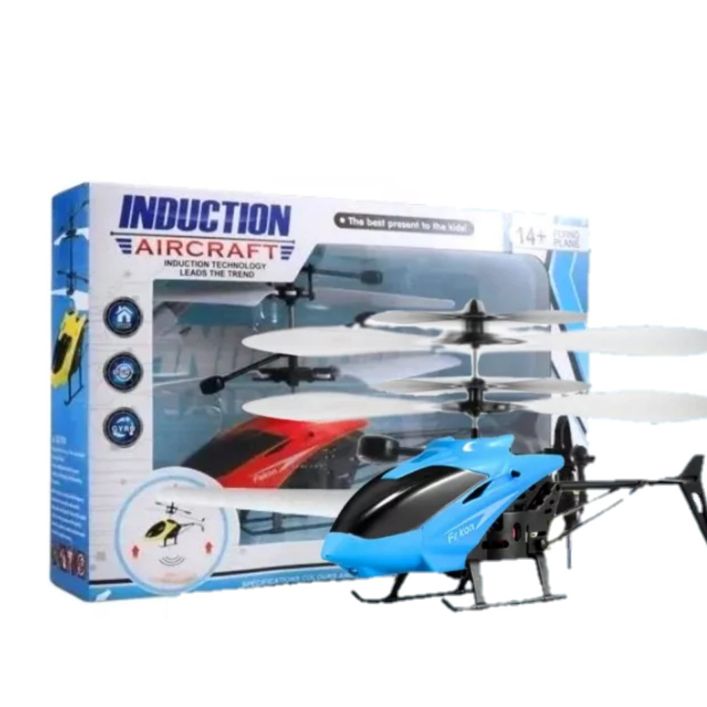 Mainan Anak Helikopter Sensor Tangan RC Helicopter Include Lampu Murahh FJ-40
