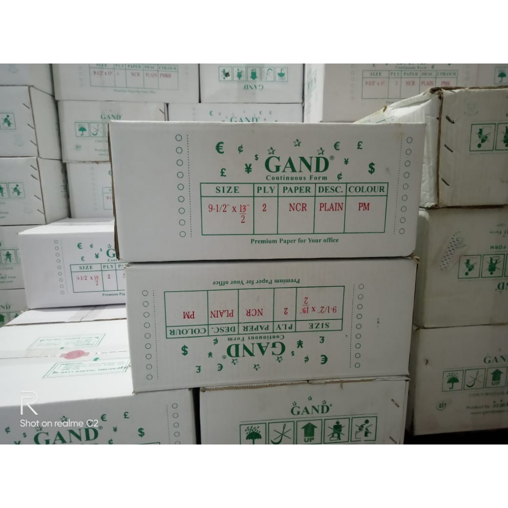 

Gand Continous form 9.5 x 13 inch 2 ply PRS (bagi 2)