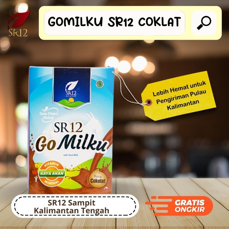 

Gomilku SR12 Coklat 600gr | Susu Kambing Etawa