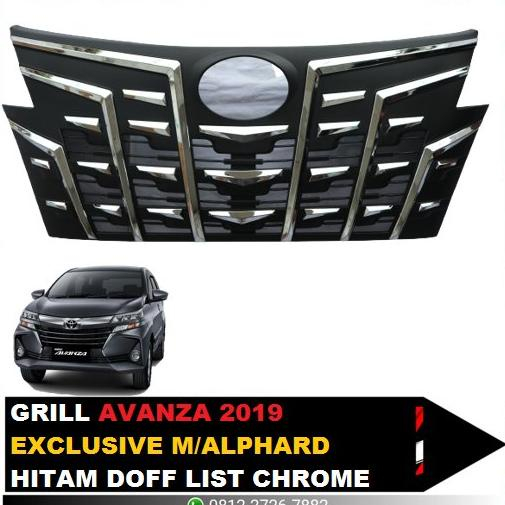 GRILL DEPAN AVANZA 2019 MODEL ALPHARD
