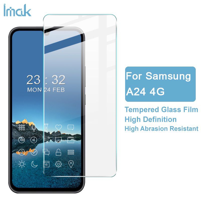 Imak Tempered Glass Samsung Galaxy A54 5G / A34 5G / A24 4G / A14 5G 4G Screen Protector 9H Kaca Guard Layar Premium