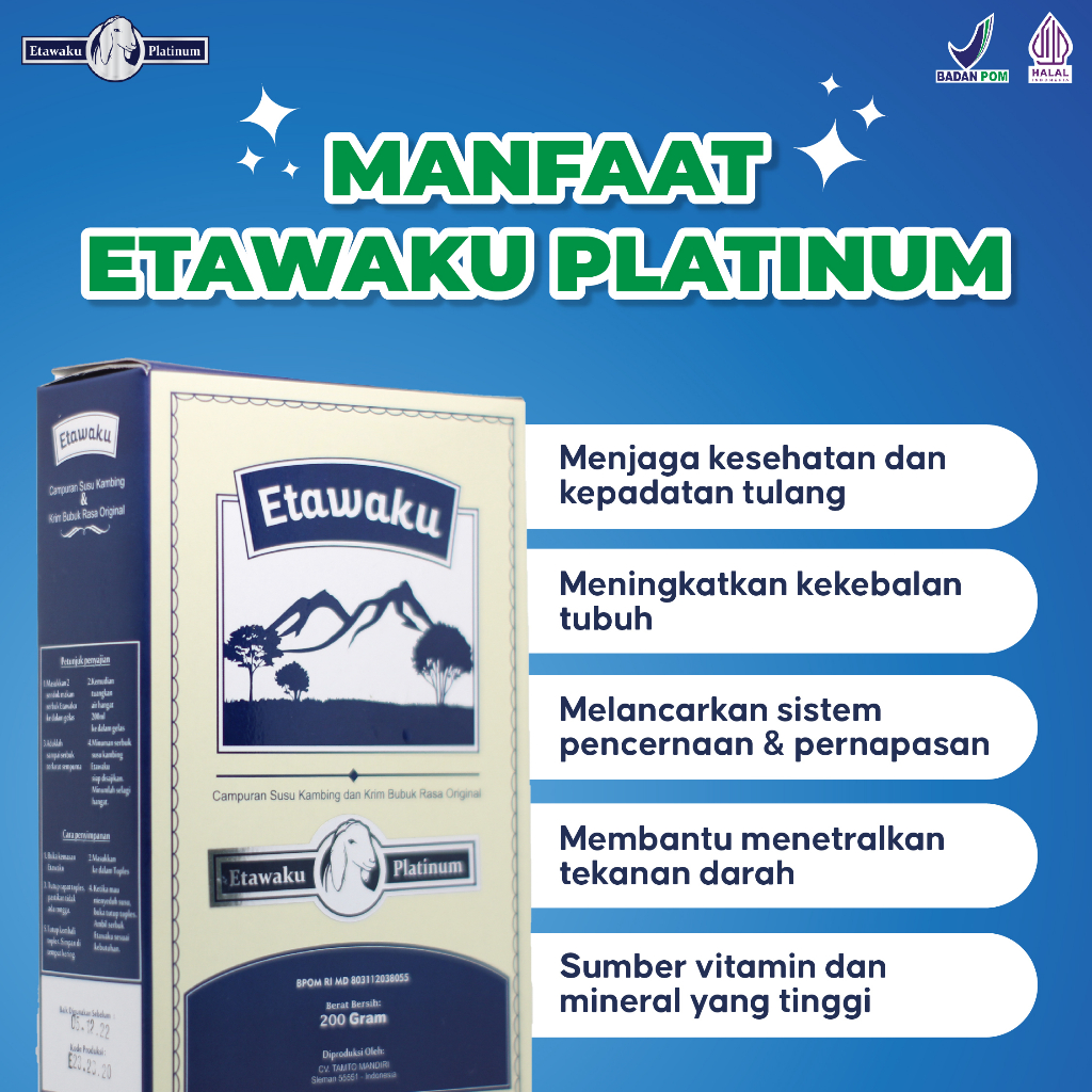 Etawaku Susu Etawa Atasi Asma Official 1 Box