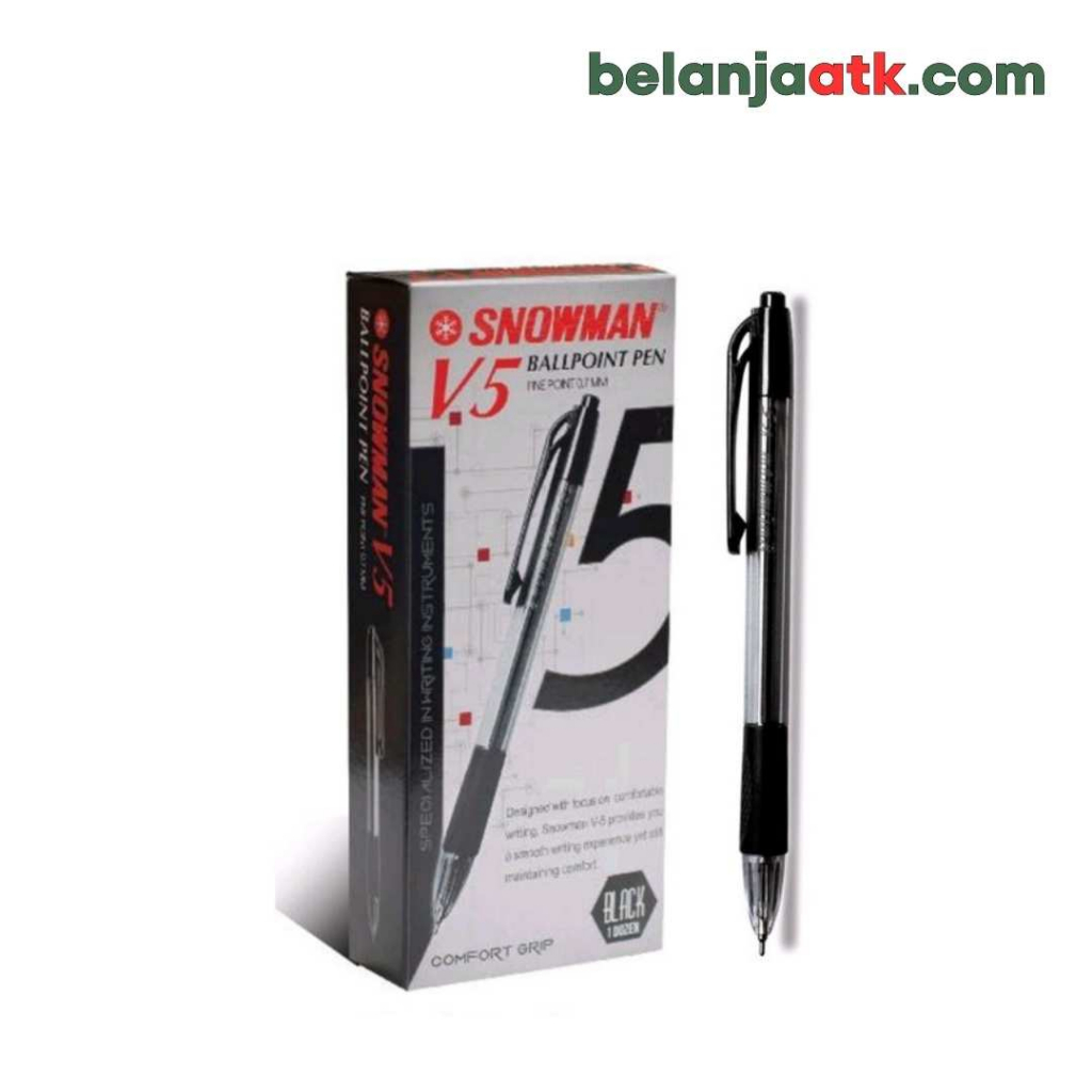 

PULPEN SNOWMAN V 0,5 HITAM