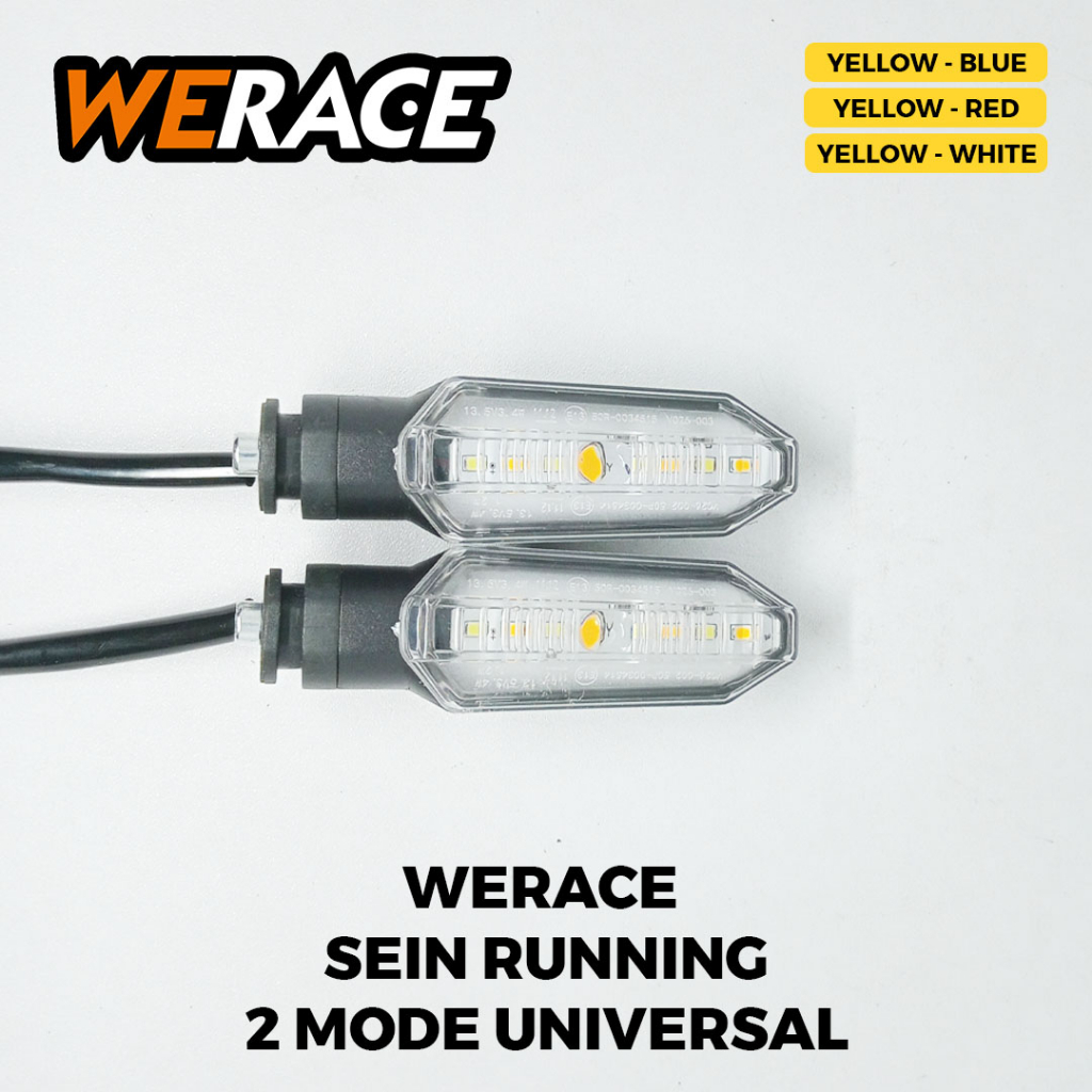 [WERACE] Sein Running 2 Mode Lampu Sen LED Running Model VARIO / Universal Semua Motor