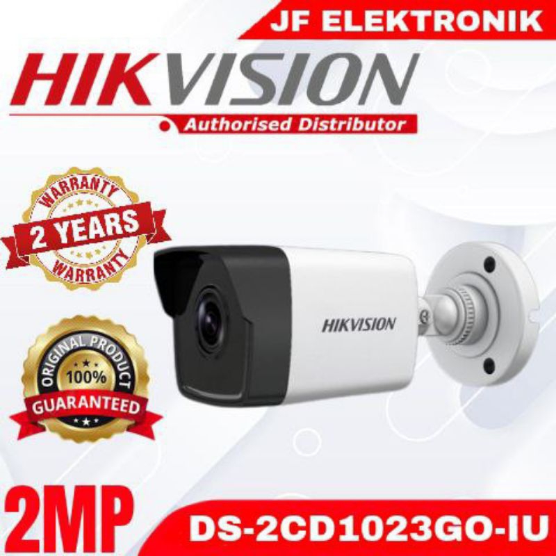 IP KAMERA HIKVISION OUTDOOR 2MP DS-2CD1023GOE-IUF GARANSI RESMI