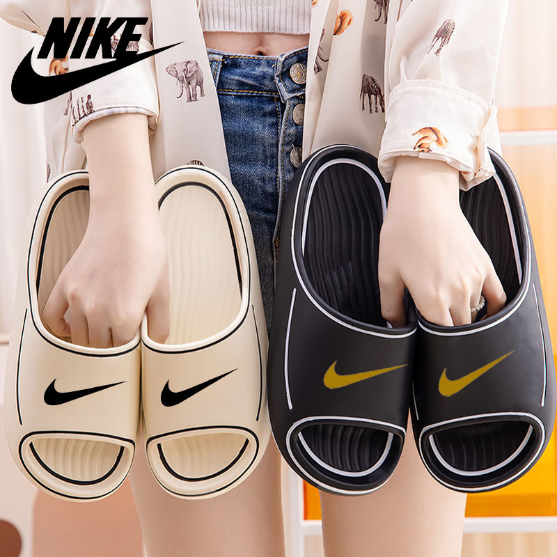 Nike Sandal Dewasa Wanita Anti Selip Sandal Kamar Mandi Sendal Wanita Kasual Karet Dan Eva Size 36-41