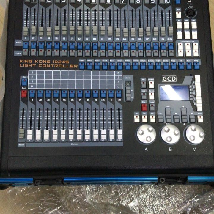 MIXER KINGKONG 1024S LIGHTING CONTROLLER DMX 1024S sudah dengan hardcase