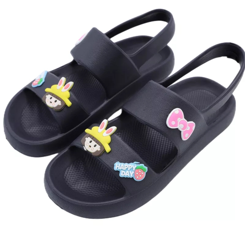 Sandal Gunung Wanita Lalisa Slip On Korea Karakter 3D Sendal Tali Belakang Wanita Korean Style Eva Anti Slip