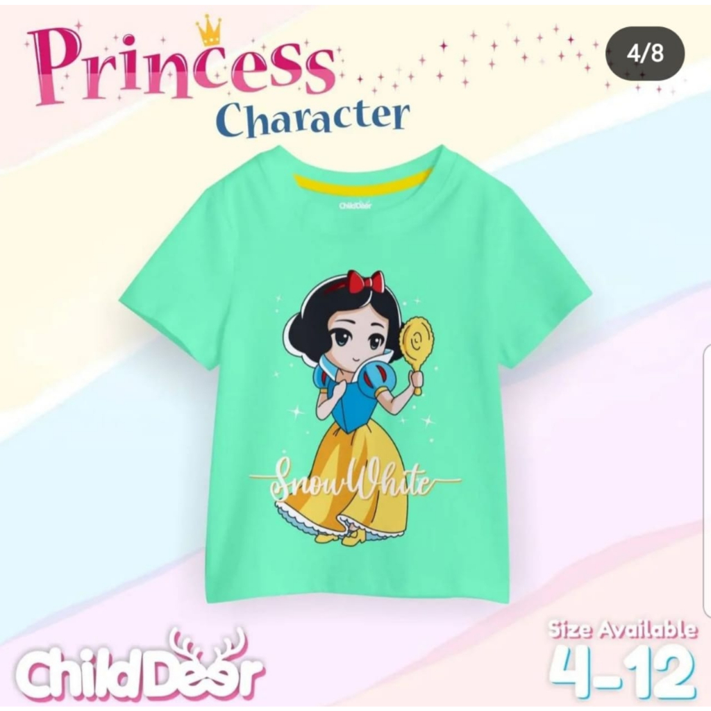 KAOS PRINCESS KARAKTER BY CHILDDEER