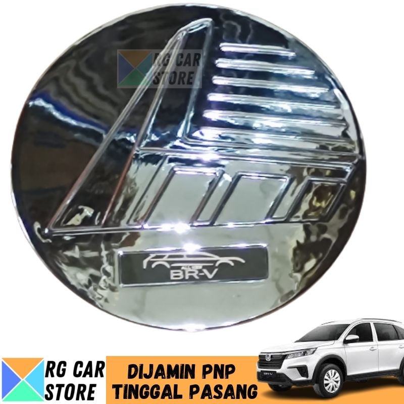 PAKET OUTER HANDLE TANK COVER BRV 2022-2023 CHROME DIJAMIN PNP TINGGAL PASANG BERKUALITAS