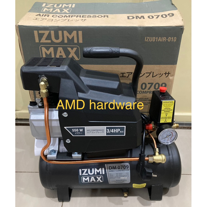 IZUMI DD0709 Kompresor Angin Listrik 3/4 HP DM0709 Original Japan Air Compressor Direct DM DD 0709