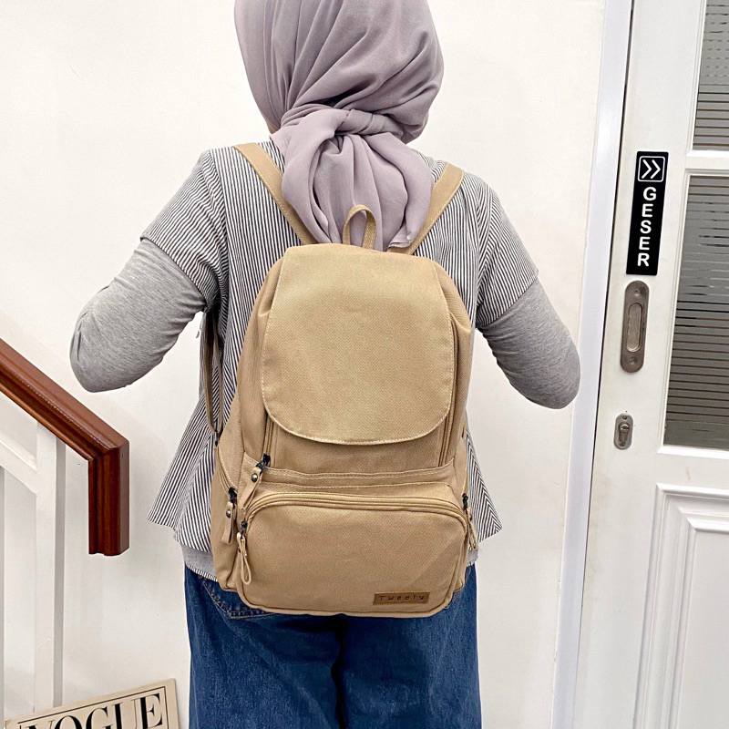 Clowy Backpack/Ransel - Tweelyforbag - Tas Wanita - Tas Ransel