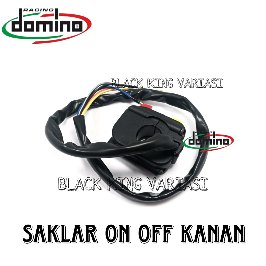 Saklar Domino On Off Saklar Motor Engine On Off Plus Starter Kanan Model KTC Universal Saklar kanan On Off Plus Stater Tombol