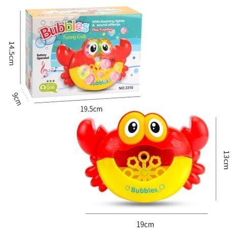 Mainan Bubble Crab Gelembung Sabun BBR1097