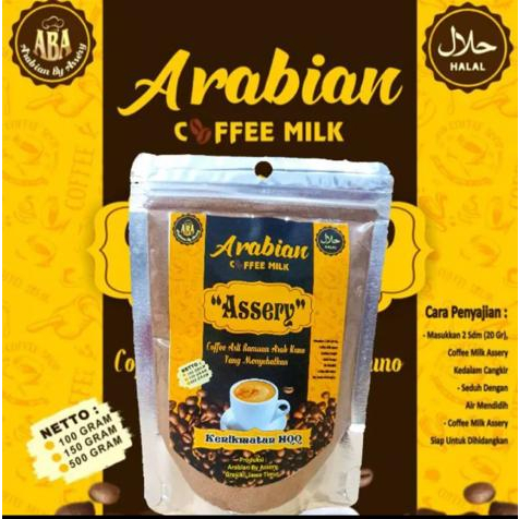 

Kopi Susu Rempah / Arabian Coffee Milk Assery KOPI SUSU TERENAK HABAIB 100gr KOPI SUSU NIKMAT SENJA ARAB YAMAN