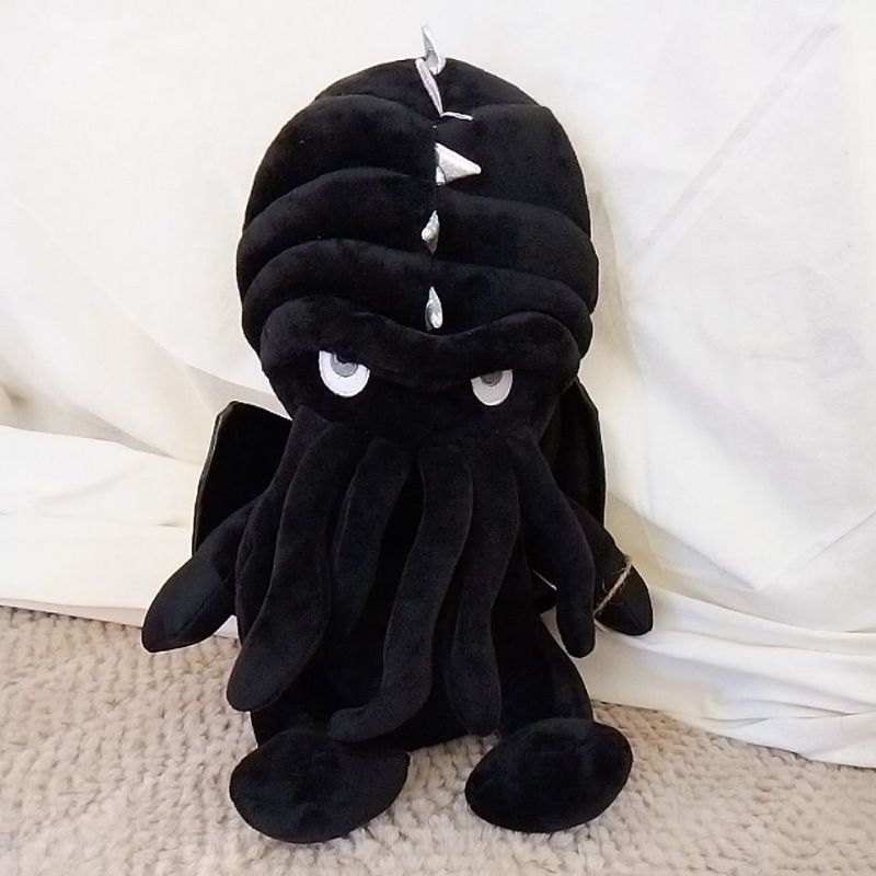 Cthulhu Black Octopus Doll