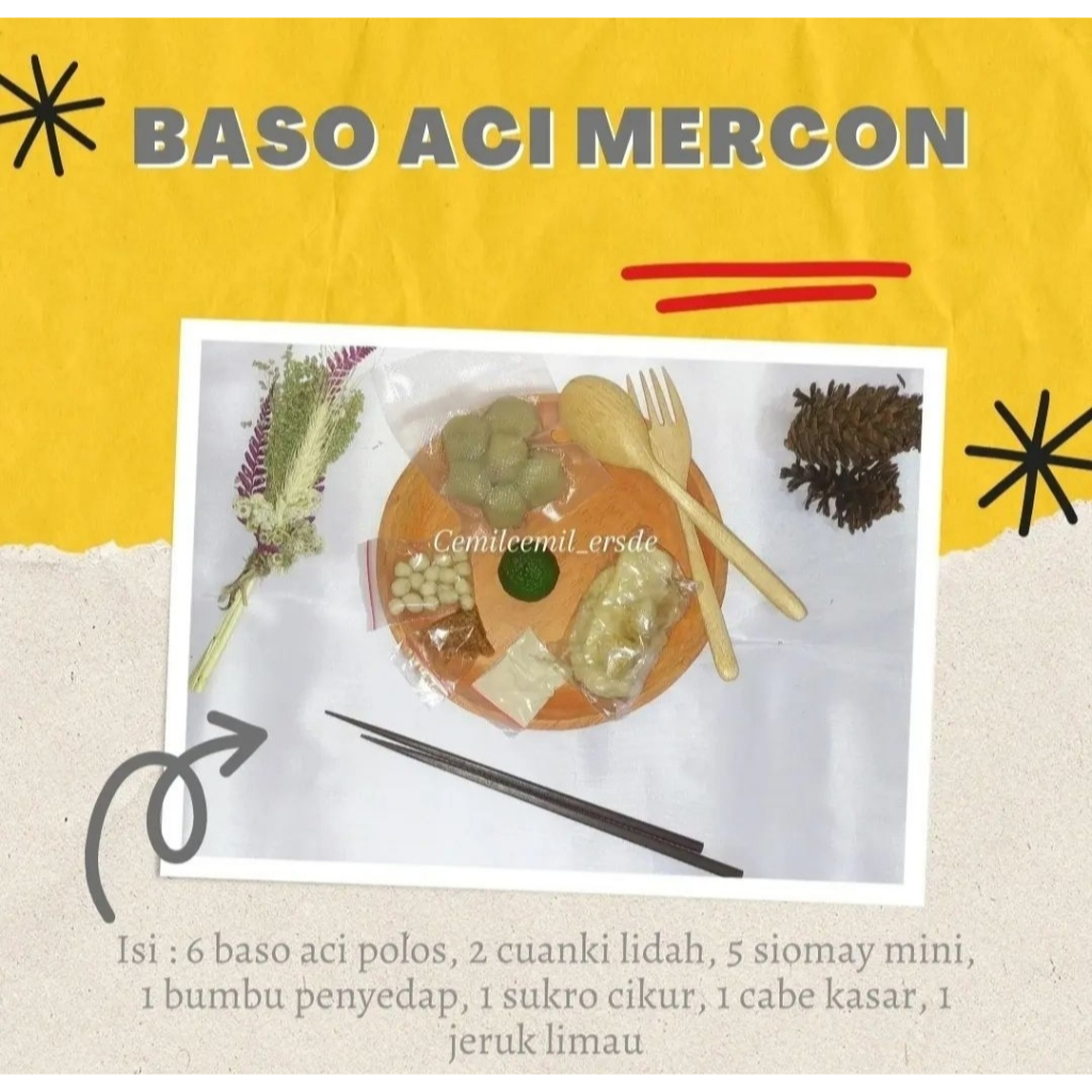 

Baso Aci Mercon
