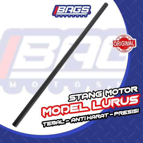 hitam stang motor model lurus