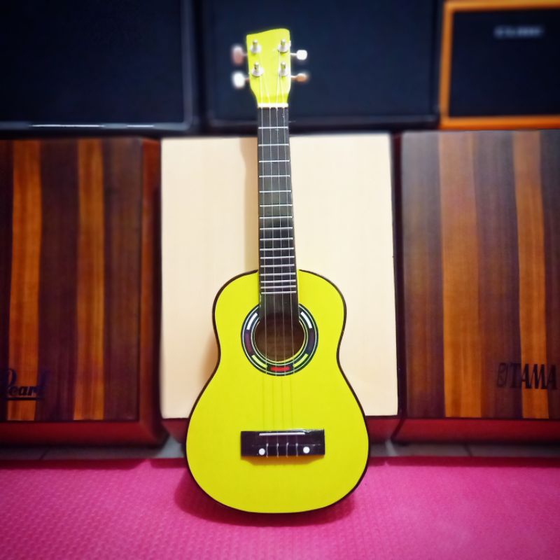 Gitar Ukulele Kentrung (Gratis Pik Gitar)