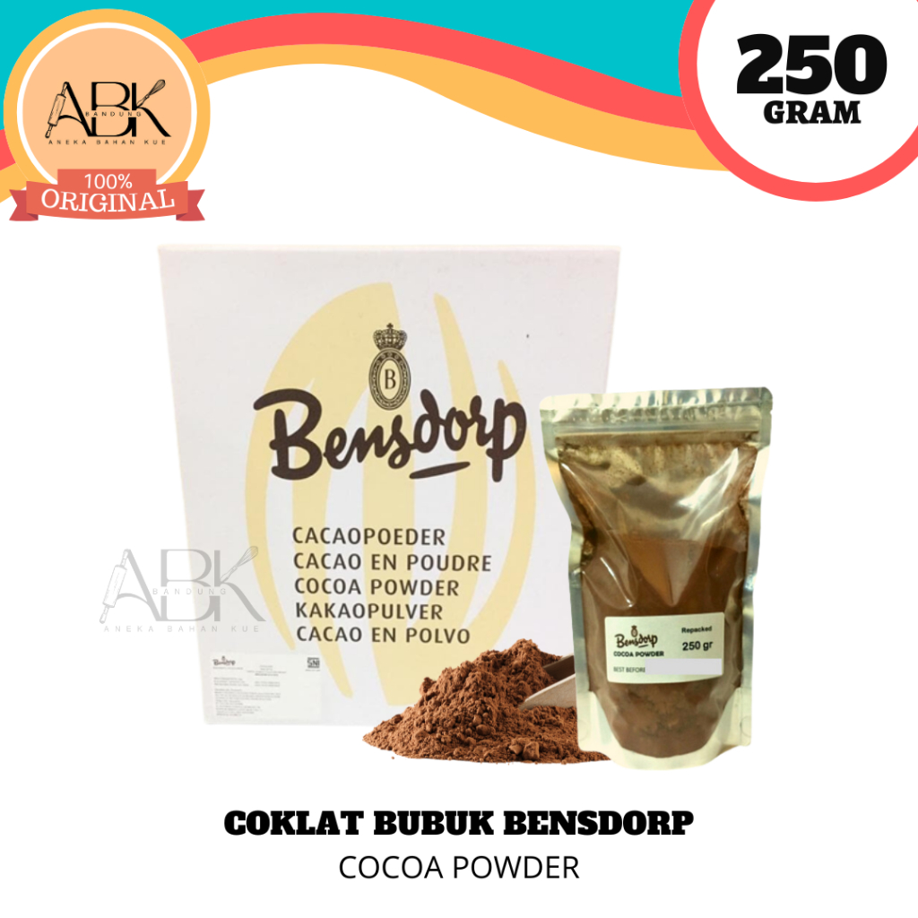 

COKLAT BUBUK BENSDROP 250GR | BENSDORP | BENDROP COCOA POWDER 250 GRAM