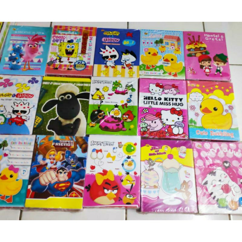 

( 1 PCS) Buku Tulis Kiky 38 Lembar Termurah Murah Meekado
