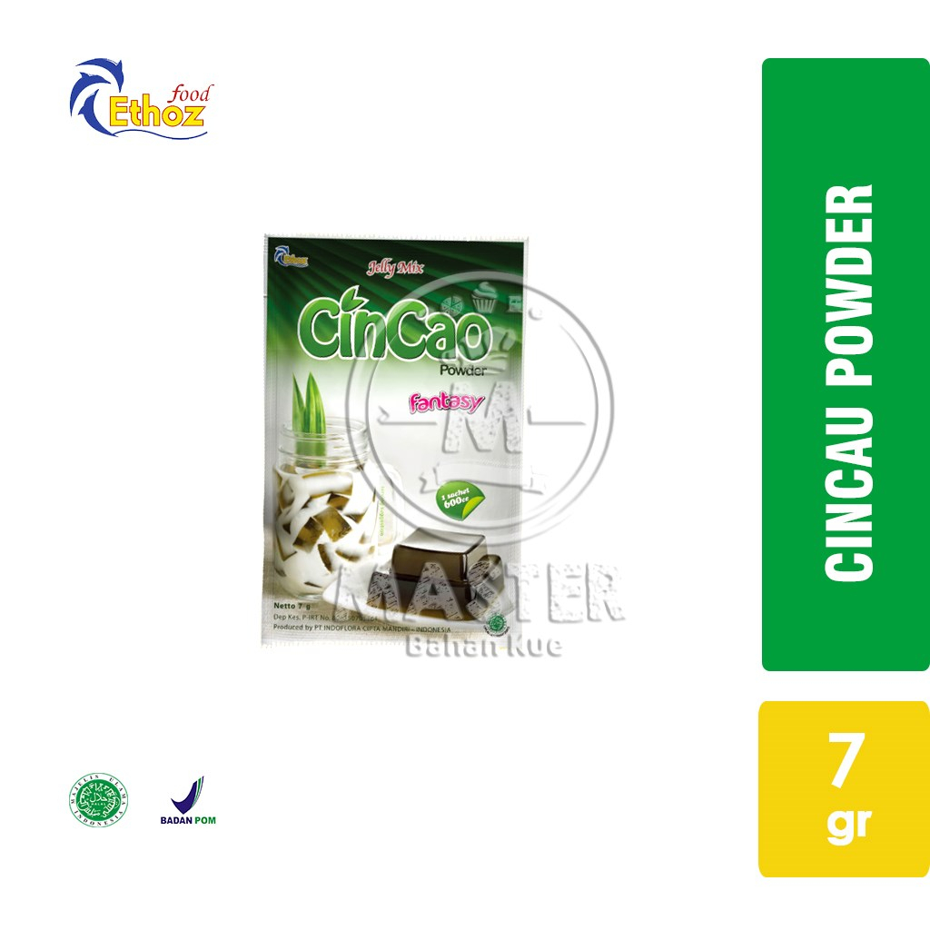 

Cincau Bubuk ETHOZ Tepung Jeli CIncao Grass Jelly Powder 7 gr [1 pcs]