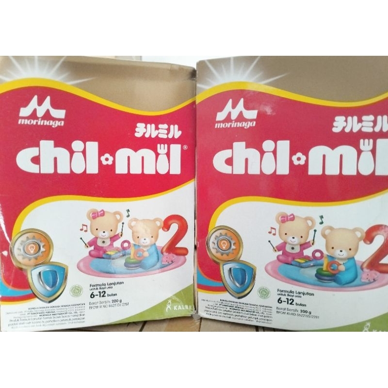 MORINAGA CHIL MIL 200 GRAM UNTUK BAYI USIA 6-12 BULAN