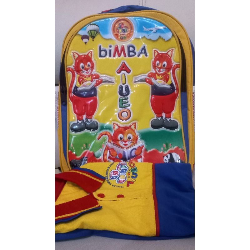 Tas BIMBA AIUEO dan Seragam Bekas