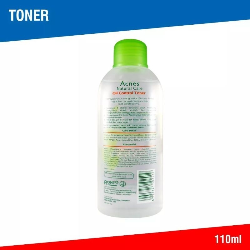 Acnes Natural Care Oil Control Toner 110ml