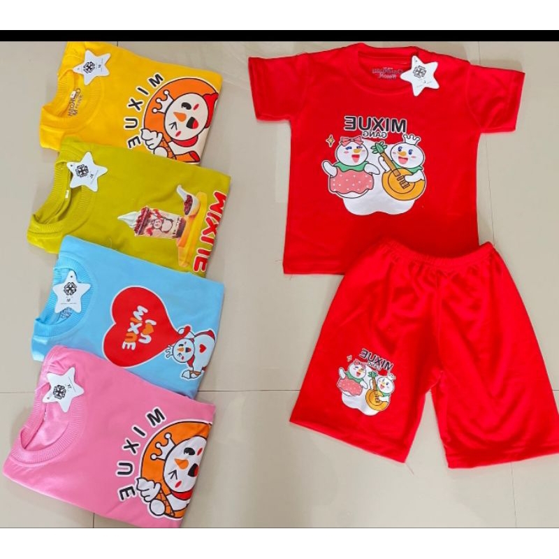 Kaos Anak Mixue Kaos Balita Mixue