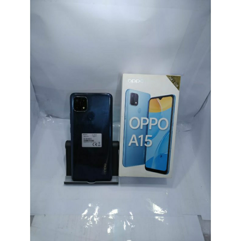 Oppo A15 3/32 GB Handpone Second Bekas Resmi Original