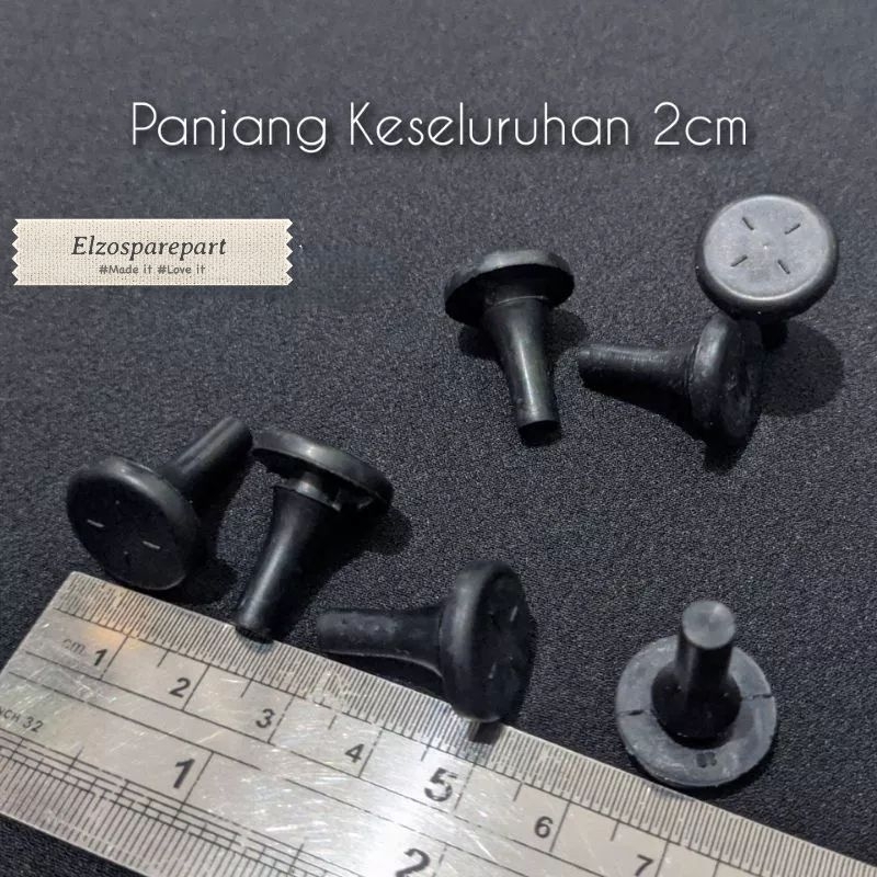 Karet Stoper Pedal Rem Mobil Universal/Karet Tutup Lubang Body/ Karet Tahanan