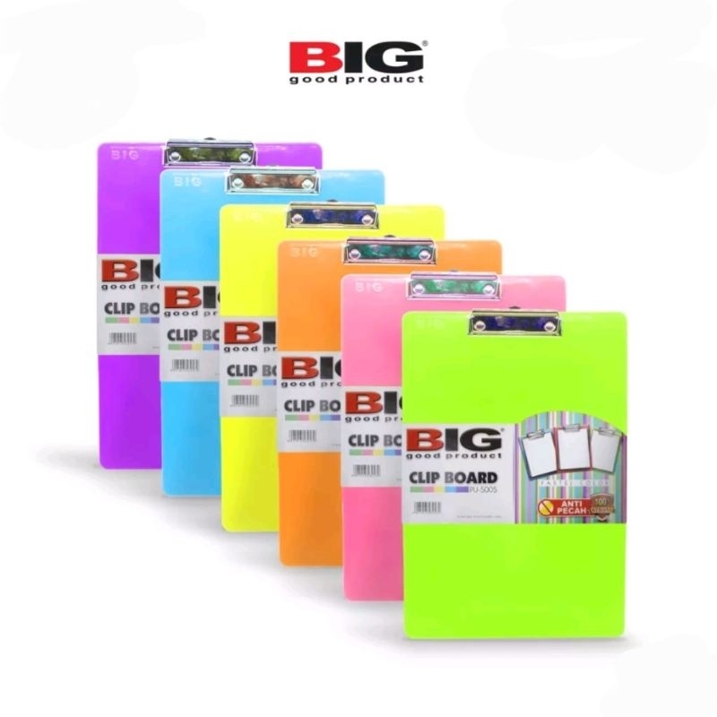 

Papan Dada / Clip Board Big F4 PU 5005 Pastel