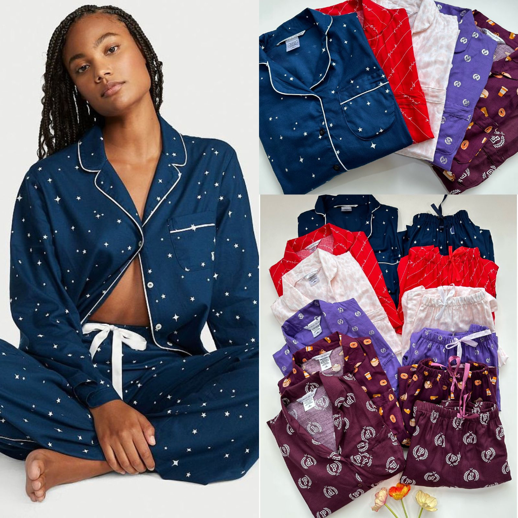 Vs** pajamas set long