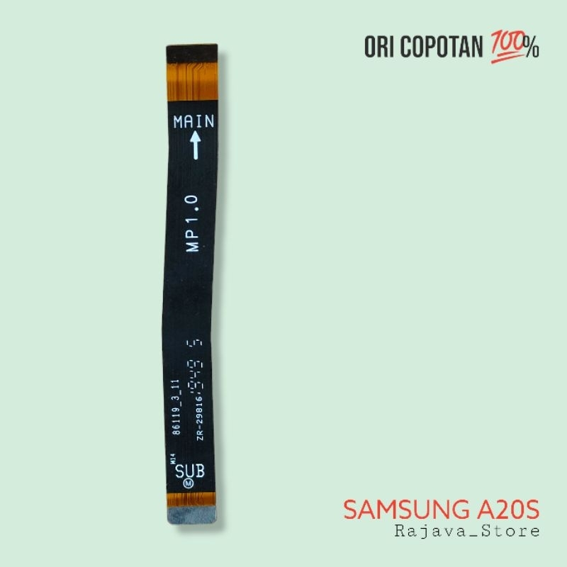 Fleksibel fleksible penghubung mesin UI Samsung a20s ori original cabutan copotan asli normal garans