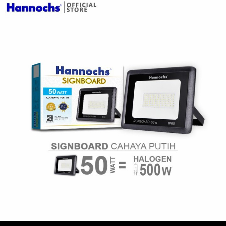 Lampu sorot 50w Signboard Hannochs