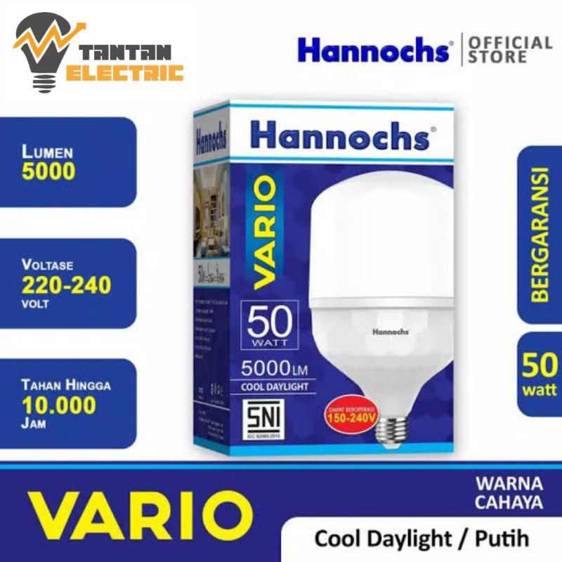 Led HANNOCHS VARIO 50 Watt / Lampu Kapsul 50 Watt Putih