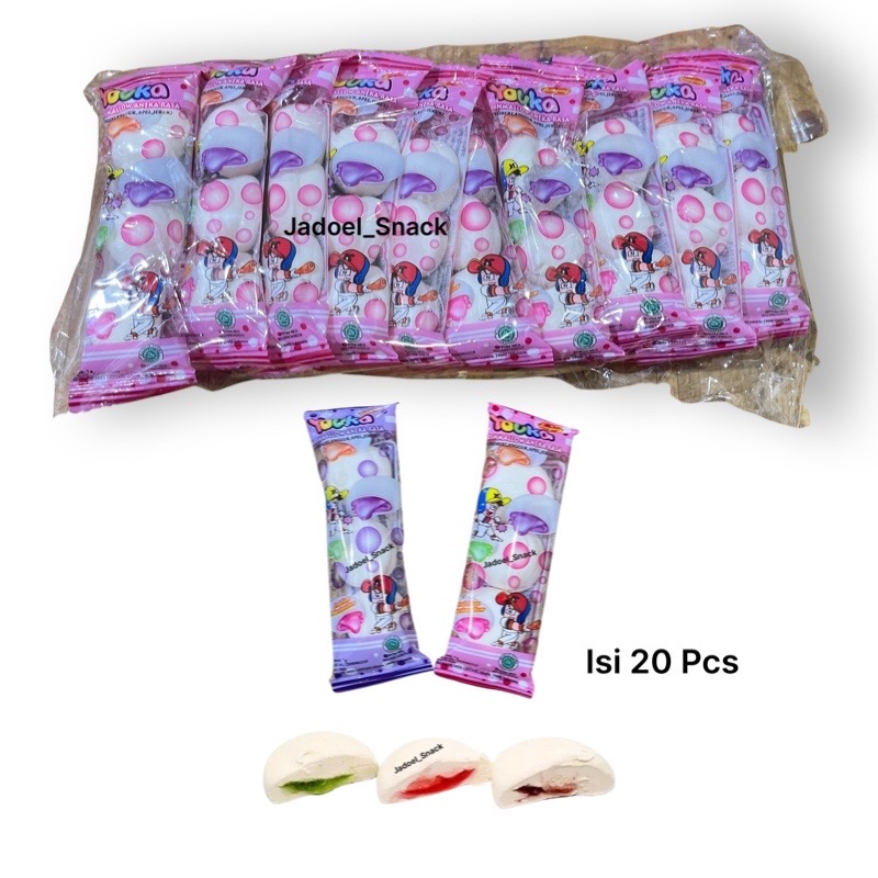 

Marshmallow 3in1 Youka isi 20 x 7 Gr Rasa Buah Mix by Jadoel_Snack